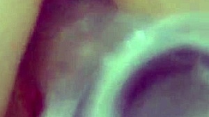 busty redhead masturbates closeup 😍