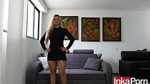 Karen Sleent Shows Huge Clitoris In Fitness Casting Interview