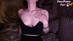 hard shaking orgasm from nipple play