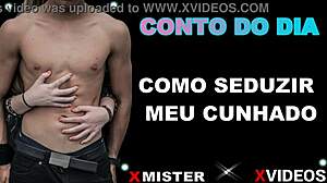 Seduzindo meu cunhado, que delícia! 😘