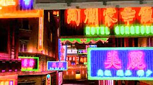 Hatsune Miku and Megurine Luka dancing in World End Dancehall!