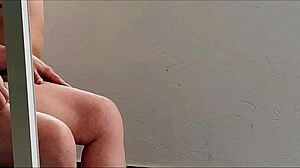 outdoor preview of shaving the cock with agarabas and olpr close-up