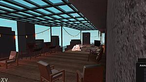 Cute girl roleplays sex with big cock, deepthroat, and orgasm