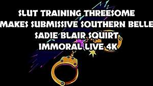 Sadie Blair Squirts In Southern Orgasm Debut