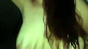 Sleepover with my friend Karen, light goes out, and I finish inside 😏