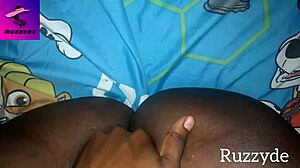 Boldly Touching Her Unwashed Creamy Pussy Early Morning in Garage