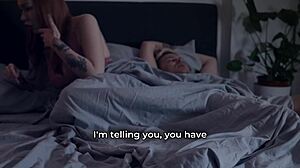 My Redhead Stepmom Sneaks Into My Bed At Night Desperate For My Hard Dick