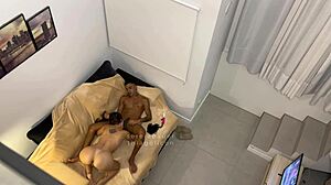 hot blonde cheats, cuckold watches hidden camera