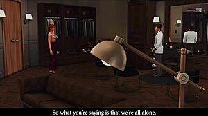 Shemale fucks stepdaughter's fiance before wedding