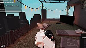 Cute girl roleplays sex with big cock, deepthroat, and orgasm