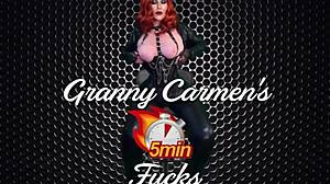 Granny Feels Intense Pleasure In Sith Creampie