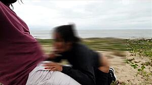 Anal On Beach Voyeur