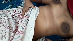 Indian lady stripping