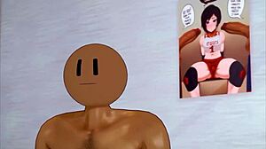 Gravid yoga creampie