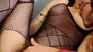 Touching Hairy Pussy