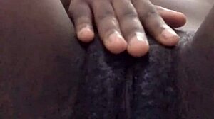 Ebony Pussy Masturbation