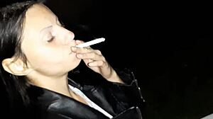 Offering Pussy After Cigarette