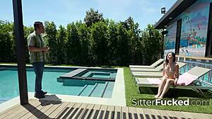 Babysitter Caught Breaking