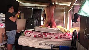 Backstage Cuckold Filming