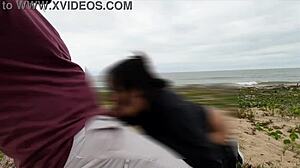 Anal On Beach Voyeur