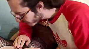 Touching Hairy Pussy