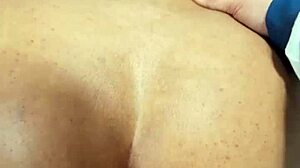 ebony anal gaping session