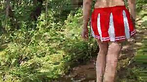 barefoot forest walking