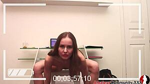 Teen Neighbor Masturbates