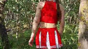 barefoot forest walking