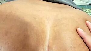 ebony anal gaping session