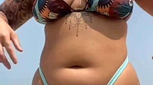 Beach Sunscreen Encounter