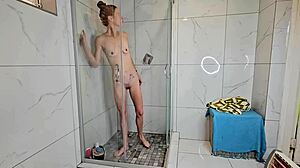 Hairy Shaved Shower