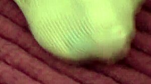 jenny rips pantyhose