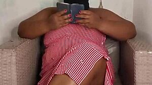 Ebony Big Ass Tease