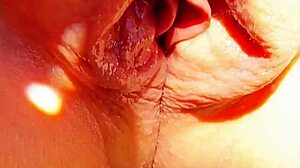 Mature labia spreading