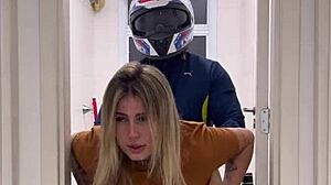 Motoboy Bathroom Fuck