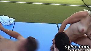 Lesbian Strapon Outdoor