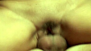 Busty mature blonde stops guy from watching football to ride his cock hard