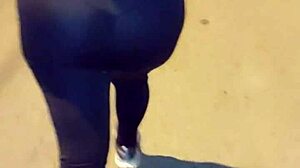 Mature See-Through Leggings