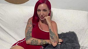 Redhead Wife Fucked and Cummed