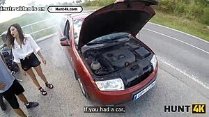 Outdoor Deepthroat Sex