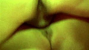 Busty mature blonde stops guy from watching football to ride his cock hard