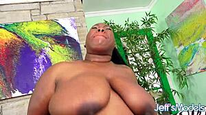 Plumper Fucks White Cock