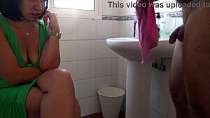 Stepmother Watching Piss