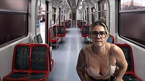 Secretary Fucked in Train