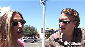 fingering milf's asshole