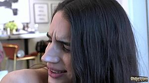 Grandpa Fucks Brunette