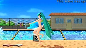 Hatsune Miku Nude