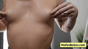 Horny Tattooed Slut Prepares