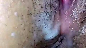 Hairy Pussy Masturbates